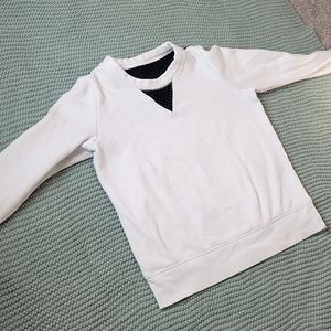 Alo yoga mesh detail pull over sweater (2 for 25)